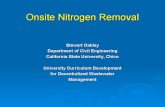 Onsite Nitrogen Removal Ppt