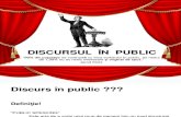 Discursul in Public