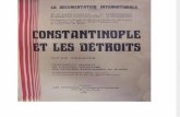 LA PRADELLE Constantinople Et Les Detroits Vol 1