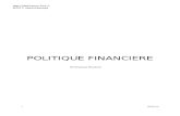 Cours Politique Financiere