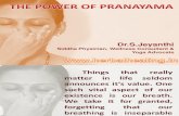 Pranayama breathing excercize