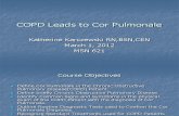 Katherine Karczewski COPD Leads to Cor Pulmonale
