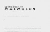 CALCULUS Mooculus