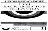 Leonardo Boff Los Sacramentos de La Vida