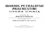 Palestrina Motetes II