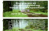 34410741 Hulwaran at Orga Ng Tekstong Ekspositori