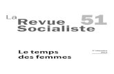 La Revue socialiste n°51 Le Temps Des Femmes