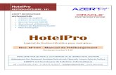 Manuel de l Hebergement HotelPro 3.2.90 0