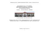 Anale Agronomie Vol XXXVIII a 2008