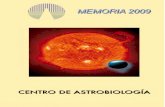 Memoria 2009 - Centro de Astrobiologia