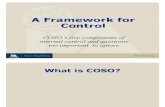 MU 1 COSO Control Framework n