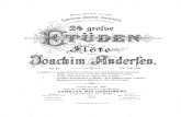Christian Joachim Andersen - 24 Studies for Flute Op.15