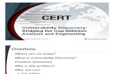 CERTCC Vulnerability Discovery