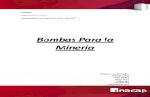 Bombas en La Mineria