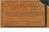 La Lauseta : almanach du patriote latin pour l'Espagne, la France, [...] 1877