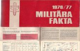 Militra Fakta 1976-77 (Swedish)