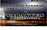 Tabayyun-tadzkirah-h.r. Munirul Islam Yusuf. Shd.