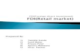 FDI(Retail Market)