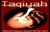 Taqiyah (Dissimulation) - Allamah Sayyid Saeed Akhtar Rizvi - XKP