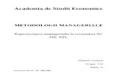 Metodologii manageriale -  proiect