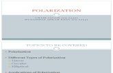 Polarization Presentation