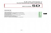 037[Manual] Nissan Tsuru 91-96 - Serie B13 Motor GA16DNE (Suplemento) - Eje Delantero y Suspension Delantera