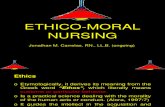 I. Ethico-Moral Nursing