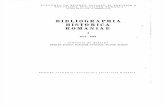 Bibliographia Historica Romaniae, Tom 01 (1944-1969)