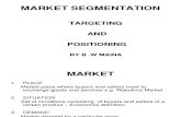 Market Sgmentation b. w Maina[Presentation]