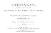 Th. Codrescu - Uricarul, Vol 07 (1365-1866)