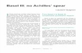 Basel III: no Achilles’ spear