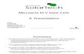 Int'l SolarTech Presentation 2010-11-05