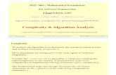 L7 Complexity&AlgorithmAnalysis