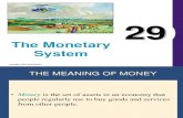Ch-29 Monetary System
