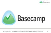 Iamavirtualassistant  Basecamp