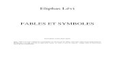 Eliphas Levi Fables Et Symboles