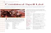 AE Consol Spell List
