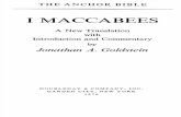 J. Goldstein - I Maccabees