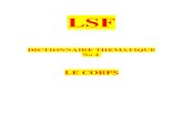 LSF Dictionnaire Thématique no 4 Le Corps