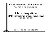 Un Chapitre Dhistoire Roumaine_CHIRNOAGA Platon