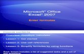 Microsoft® Office Excel formula