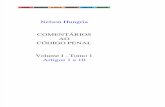 Nelson Hungria - Comentários ao Código Penal - Volume1a
