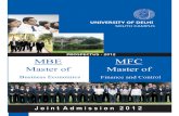 2011 MBE-MFC Prospectus
