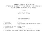 periodontitis persentasi