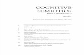 Cognitive Semiotics 0