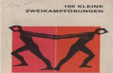 100 kleine Zweikampfübungen - Dr. Jürgen Hartmann 1977