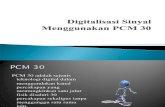 Digitalisasi Sinyal Menggunakan PCM 30