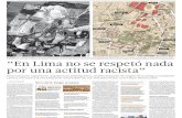 En Lima no se respetó nada por una actitud racista -  El Comercio - País Lima - pag 17
