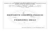 REPORTE HIDROLÓGICO SENAMHI-FEBRERO 2012