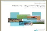 Informe de la Cooperación Sur-Sur en Iberoamérica 2011